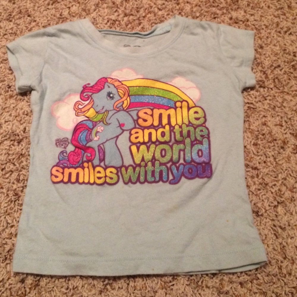 Adorable My Little Pony Crop Top